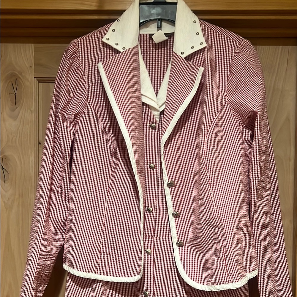 Corral West Ranch Dressing 2 piece dress w/ jacket - Picture 4 of 9